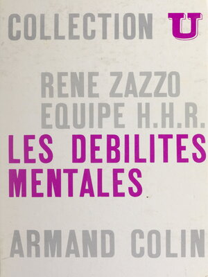 cover image of Les débilités mentales